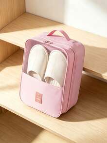 Large Capacity Travel Shoe Storage Bag, Portable Shoe Organizer Bag With Handle And Back Pocket, Multi-Purpose Travel Shoe Bag, Suitable For Travel, Business Trip, Camping And Daily Storage - Multicolor - View 15