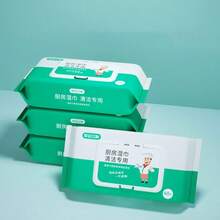 100pcs Kitchen Cleaning Wet Wipes, Large Pack Powerful Stain Removal Disposable Degreasing Wet Wipes, Extra Large Thickened Wet Wipes, Gentle Household Essential, Travel Use - Multicolor - View 8