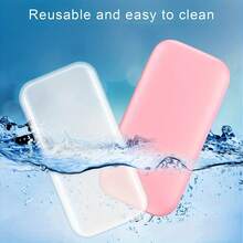 1 Set Reusable Silicone False Eyelash Extension Kit - Pink, Includes Lash Pad & Glue Applicator, Hypoallergenic Alcohol-Free - Multicolor - View 7