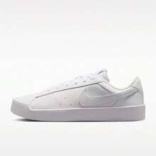 Sepatu Sneakers Low-Top Nike Court Heritage SL yang Nyaman, Serbaguna, dan Bernapas untuk Wanita, Putih - Putih - View 8