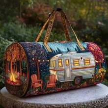Women's Large Capacity Tote Bag, Printed Shopping Bag, Machine Washable And Easy To Carry, Perfect For Beach, Vacation, Shopping And Daily Use - A - View 8