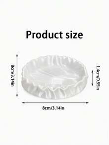 1/2pcs Elegant Cloud-Shaped Single-Layer Storage Tray, Premium Jewelry And Perfume Display Stand, Multi-Functional Key, Lipstick And Small Item Organizer, Vanity, Bathroom, Bedroom, Office Decor And Holiday Gift, Accessory Holder, Accessory Tray, Jewelry Tray, Jewelry Storage Box, Christmas Gift - Multicolor - View 9