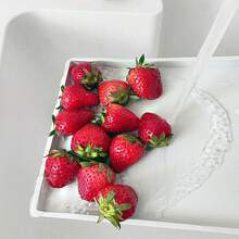 Rectangular Plastic Tray, Hotel Guest Room Water Cup Electric Kettle Tea Tray, Bathroom Toiletries Storage Tray - White - View 3