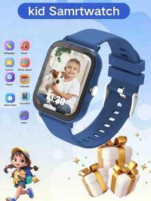 Children's Smart Watch: Supports Wireless Calling, Pedometer, Music Control, Remote Camera, Alarm Clock And More. Compatible With Android/IOS Phones, Equipped With 260mAh Battery. - Multicolor - View 13
