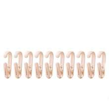 10pcs Multi-Function Clothes Clips, Beach Towel Clips, Chair Clips, Towel Rack Clips, Clothing Stores Home Office Studio, Laundry Closet Organizer, Adjustable Grip Pool Patio Camping Memorial Day Independence Day, Clothes, Clothing Clips - Multicolor - View 10