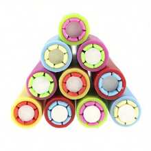 5/10/30pcs Retractable Teacher's Colored Chalk Holder With Ultra-Fine Round Head Dust-Free Chalk - Random Colors (For Blackboard, For Writing & Drawing) - Organization For Educators, Chalk - Multicolor - View 4