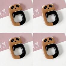 4pcs Portable Handbag Hanger, Cute Animal Shaped Hook For Hanging Bag, Decorative Hook, Multi-Functional Hook For Office Table, Key Holder, Back-To-School Supplies, Holiday Gift. Compact, Lightweight And Easy To Use - View 11