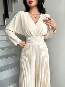 Women Jumpsuits - Apricot - View 5