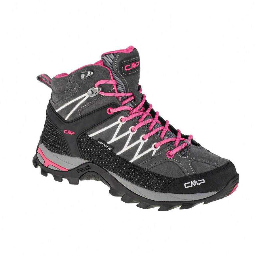 CMP Rigel Mid - Grey Women Trekking Shoes 3Q12946-103Q - Grey - View 1
