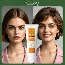 MELAO Air Dry Styling Cream 100g, Heat‑Free Hair Styling Cream, Create Soft Natural Wavy Texture, Tame Frizz, Lightweight Formula For Effortless Hairstyle - 100g - View 3