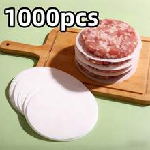 100/500/1000張不沾漢堡肉餅紙 烘焙紙 適用於漢堡壓製 烘焙 燒烤 - 彩色 - 查看 10