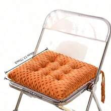 1-Pack Thickened Office Chair Seat Cushion, Dining Table Dormitory Classroom Chair Pad Stool Cushion - Chair Pad 40x40cm - View 6