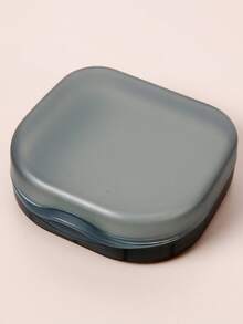 1 hộp đựng trang sức màu nhám mới, hộp đựng hàm duy trì răng, hộp đựng niềng răng tàng hình di động có gương, hộp đựng niềng răng đa năng - Nhiều màu - Xem 15