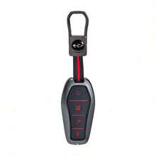 Fashionable Zinc Alloy Silicone Key Shell, Compatible With BYD Atto 3 EV Dolphin Song PRO Max Tang DM Yuan E2 Qin PLUS Car Keys, Premium Anti-Scratch Full Protection Case, Precise Cutouts, Comfortable Grip, Stylish Car Interior Accessory - A - View 10
