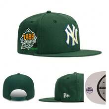 Topi New Era 9FIFTY NY Yankees Seri Dunia 1999 Hijau 73119 - Hijau - View 4