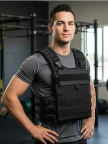 Weighted Vest - Black - View 3