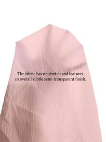 Women's Pink Lapel Short Sleeve Button-Up Shirt, Ruffle Short Sleeve, Classic Collar, Regular Length Top Summer - Pink - View 6