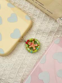 Christmas - 1PC Santa Claus, Gingerbread Man, Reindeer Pendant Phone Tablet Charging Port Dust-Proof Anti-Fouling Decorative Plug Suitable For Type-C Charging Port - Multicolor - View 11