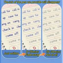 English Handwriting Practice Book - Advanced English Writing Workbook Sentence Pattern Training 3D Grooved Design - Easy-To-Practice Handwritten Tool, Reusable | Ideal Gift For Holidays And Birthdays Typical Example Sentences - Sentence Pattern Training - View 5