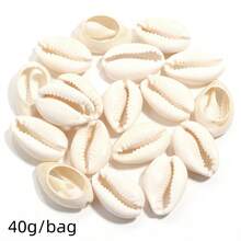 40g/Pack White Sliced Shells, Straight Hole Shells, Straw Woven Clothing Accessories, Handmade Beaded DIY Necklace, Bracelet, Pendant, Jewelry Making Beads (Approx. 23-85 Pcs) - Shell Beads - View 9
