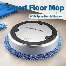 Automatic Mopping Robot, Wet & Dry Cleaning, Simulated Hand Rotating Mopping, Auto Path Cruise, Auto Escape, Low Noise, Ultra Low Power Consumption, Dust Adhesion No Dust Raising, Spray Humidification For Home Hardwood Tile Floor - Robot Vacuum Cleaner - View 4