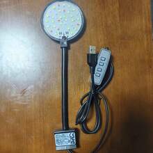 1 Buah Lampu Akuarium USB, LED Spektrum Penuh, Dapat Diputar 360°, Kecerahan yang Dapat Diatur dan 3 Mode Pencahayaan, -Cocok untuk Akuarium Air Tawar/Air Garam, Akuarium Kecil, Mendorong Pertumbuhan Tanaman dan Ikan-Pencahayaan Akuarium, Pecinta Akuarium - View 7