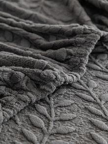 1pc Willow Twig Jacquard Sofa Cover, Skin-Friendly Pet-Friendly Scratch-Resistant Sofa Protector, Machine Washable Universal Furniture Cover, Suitable For 1/2/3/4 Seater Sofa - Dark Grey - View 7