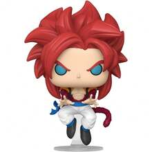 Funko Pop Collectible Toys Animation SS4 Gogeta  GT Glow In Dark Anime Vinyl Toy Chase Variant - Multicolor - View 3