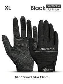 WEST BIKING Bicycle And Motorcycle Riding Gloves Shock Absorbing Anti Slip Touchscreen Friendly Multifunctional Sports Gloves - Multicolor - View 12