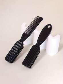 2pcs/Set Multi-Functional Children's Travel Comb Set - Double-Sided Styling Tools And Accessories Set, Suitable For Children's Normal Hair, Essential Hair Salon Products And Accessories, Beauty Travel Necessities, Suitable For Children - Multicolor - View 3
