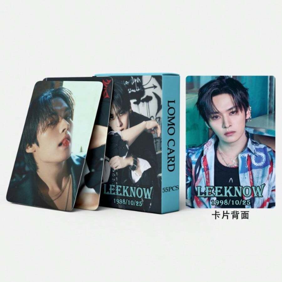 55pcs Collectible Photo Cards And Storage Box (Lomo Cards/Decorative Postcards/Art Print Cards/Collectible Card Holder/Photo Style Cards/Paper Card Set/ Photo Cards)