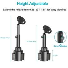 Car Cup Holder Embedded Magnetic Phone Mount, Adjustable Height Non-Blocking Air Vent Navigation Phone Holder - Magnetic - View 3