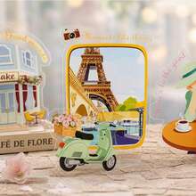 15pcs World Travel Landscape Theme Stickers, Vibrant Colors & Exquisite Illustrations, Multi-Functional Scrapbook Stickers For Decoration, Art Journal, Card Making, Handmade DIY Stickers, Holiday Gift - Sticker - View 4