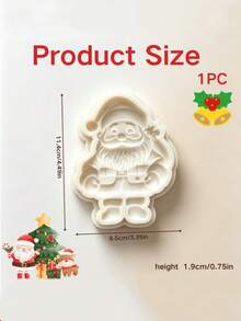 Christmas Snowman Tree Silicone Mold 2-Pcs, Candy Mold Fondant Mold Cake Decorating Tool Baking Tray, Easy-Release DIY Mold For Fondant Baking Clay Crafts, Reusable Kitchen Baking Supplies - Beige - View 10