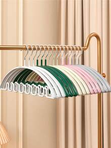 Wavy Accessory Hangers, Space-Saving Non-Slip Closet Organizer For Tank Tops, Scarves, Belts And Camisoles - Multicolor - View 1