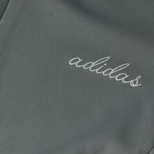 Adidas New Women's Hooded Top, Sporty Casual Long Sleeve - Dark Grey - View 5