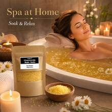 1/2/3 Packs Chamomile Bath Salts Soak, For Bathing And Foot Soaking, For Women & Men, Reduce Stress & Tension - Various Style - View 2