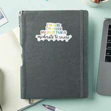 1PC Rainbow Pride Inclusion Slogan Sticker, Courage And Love Diversity Vinyl Decal For Laptop Water Bottle Notebook E-Reader, Waterproof Decal Sticker, Aesthetic Stationery Scrapbook Accessories Gift For Friends - S2551 - View 4