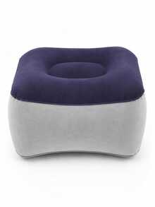 1pc Thickened PVC Inflatable Footrest, Adjustable Inflatable Foot Stool, Portable Footrest For Long-Distance Travel, Airplane, High-Speed Train, Home, Office, Foldable, Living Room, Bedroom, Christmas, Halloween Gift - Upgraded Version - View 7