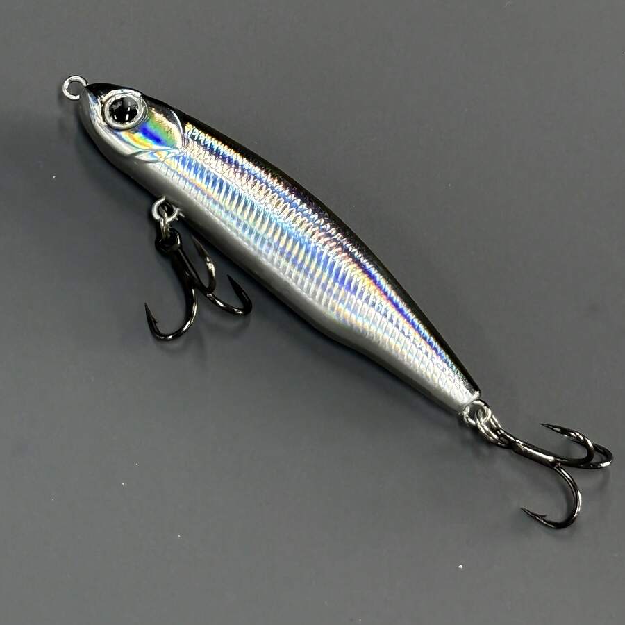 1pc Fishing Lure 7cm 8g Long Cast Pencil Bait - Silver - View 1