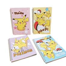 Hasbro 4Pcs Cute Yellow‑Animal Printed Spiral‑Bound Notebooks, Multicolor Hard‑Cover Lined Journal Set, Coil‑Binding Writing Notepads For Note‑Taking, Office & Stationery Gift - Multi-color - View 3