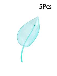 1/5pcs Leaf-Shaped Plastic Water Dispenser, Automatic Slouchy Watering Tool For Indoor Garden Potted Plants, Suitable For Flowers And Vegetables - Multicolor - View 12