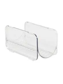 1-Món kệ đựng dụng cụ tạo kiểu tóc trong suốt có thể xếp chồng, kệ lưu trữ phòng tắm, giá đỡ thanh tạo kiểu, trang trí phòng, lưu trữ phòng tắm, phụ kiện trang trí phòng tắm, phụ kiện phòng tắm, giá đỡ máy uốn tóc, kệ lưu trữ, phù hợp cho bàn trang điểm. - Nhiều màu - Xem 12