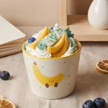 Fruit Scented Candle Ceramic Cup Candle Holiday Warm Minimalist Romantic Gift Birthday Creative - one-size - View 8