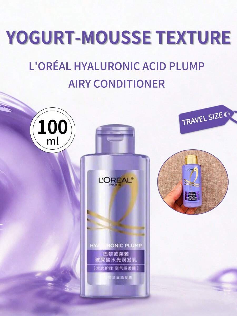 L'Oréal Paris L'Oreal Hyaluronic Acid Hydrating Hair Milk, 100ml - 100ml - View 1