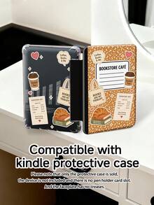 1 Pc Cow Print&Sticker Pattern Notebook Tablet Case & Kindle E-Book Case Compatible With IPad 10th Generation, 10.2/Mini6/Mini7/9.7 Inches, Compatible With Samsung Galaxy Tab A9 Plus, Kindle (11th Generation-2024 Release)(6 Inch), Kindle Paperwhite 12th Gen 2024, Great Holiday Gift, Stylish And Simple Pattern. - Multicolor - View 10