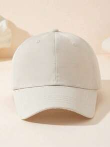 1pc Baseball Cap , Classic Snapback Hat, Lightweight Breathable Sun Protection Hat, Suitable For Daily Commute, Street And Casual Wear,Beach,Travel - Multicolor - View 7