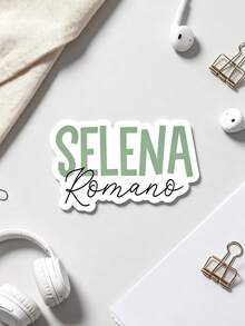 Personalized Name Label Stickers, Customizable Colorful Stickers, Suitable For Water Bottles, Gift Box Decoration, Multi-Functional Fashion Stickers - Multicolor - View 6