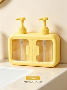 1pc Squishy‑Touch Press Empty Dispenser Bottles, Multi‑Color Style, Solid Pattern, PET Plastic Material, All‑Season Use, Minimalist Style, For Adults, For Travel Bathroom Kitchen Dorm Storage Organizing Occasions Bathroom Accessories Christmas Gift - Multiple Styles - View 10
