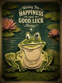 1PC Frog Metal Cutting Dies, New Arrival Die Cuts, Embossing Stencils For DIY Crafting Scrapbooking Supplies, Template Mould, Photo Album Decorative Paper Die Cuts For Card Making, DIY Craft Decoration - Frog - View 1